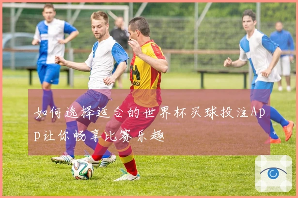 如何选择适合的世界杯买球投注App让你畅享比赛乐趣