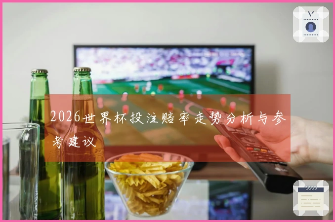2026世界杯投注赔率走势分析与参考建议