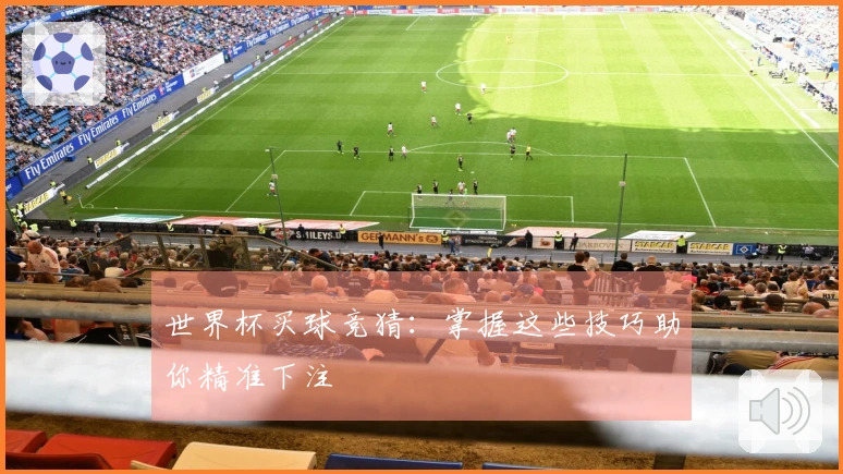 世界杯买球竞猜：掌握这些技巧助你精准下注