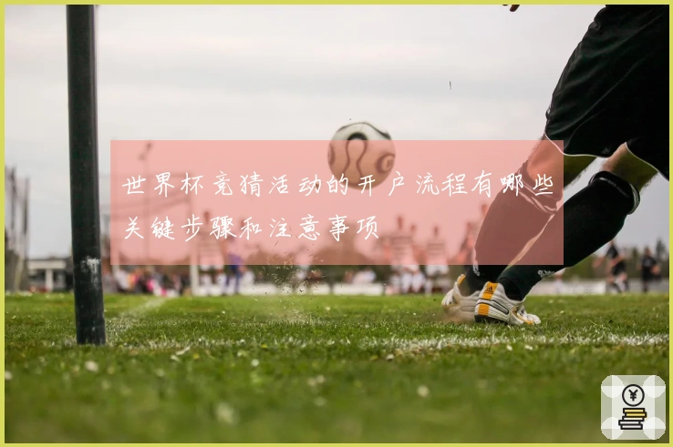 世界杯竞猜活动的开户流程有哪些关键步骤和注意事项