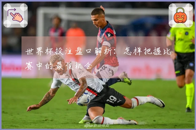 世界杯投注盘口解析：怎样把握比赛中的最佳机会